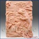 2D Silicone Soap Mold- Tree Frogs