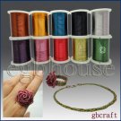 COLORED CRAFT WIRE - 26 gauge 18meters - green color COLORED CRAFT WIRE - 26 gauge 18meters - green color
