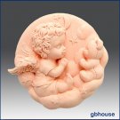 2D Soap and Candle Mold – Praying Fairy Boy