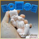3D Silicone Soap/sugar/fondant/chocolat Mold-Lifelike Baby Ryan-free shipping