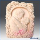 2D Silicone Soap Mold– A Kiss to Remember