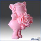Silicone Soap Mold – 2D Rosie Doll Silicone Soap Mold – 2D Rosie Doll