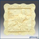 2D Silicone Soap Mold – Portrait of a Countess