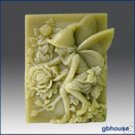 Seasonal fairies - 4 seasons fairy silicone Soap Mold