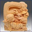 2D Silicone Soap Mold – – F is for Forest