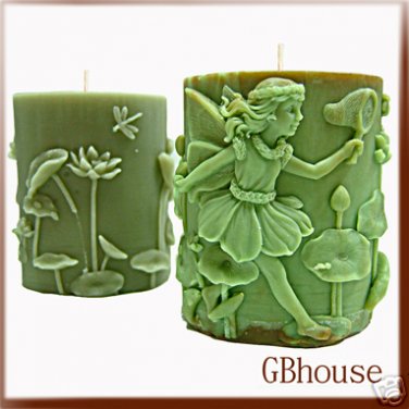 3D Silicone Candle Mold - 3D Oval - Joyce Fairy of Play