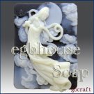 You are buying a soap-Kuan Yin handmade Scented Bamboo Charcoal soap