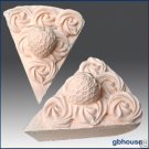 2D Silicone Soap and Candle Mold – Strawberry Pie Slice 2D Silicone Soap and Candle Mold – Strawberry Pie Slice