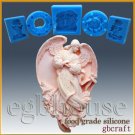 2D Silicone Soap/sugar craft/fondant/chocolate Mold-Angel of Conception - Lailah 2D Silicone Soap/sugar craft/fondant/chocolate Mold-Angel of Conception - Lailah