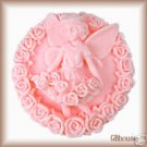 Fairy5~Rosaline fairy of Gratitude Silicone Soap Mold - FREE SHIPPING-QUICK SHIP
