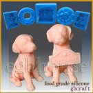 3D Silicone Soap/sugar/fondant/chocolate FDA Mold – 3D Sitting Dog