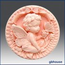 2D Silicone Soap Mold - Fairy Girl Frannie