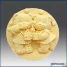 Silicone Soap Mold – Brushing Bears