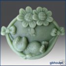 Silicone Soap Mold -  Happy Hedgehog