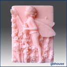 Silicone Soap Mold - 2D Lavendar Boy Gerard - Fairy