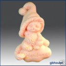 Silicone Soap Mold: Cat in the Hat