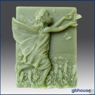 Silicone Soap Mold – Adelaide- Fairy of the Meadows