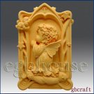 2D Aries Pray Angel of Compassion Silicone  Mold - girl