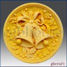 2D Silicone Soap Mold - Christmas Jingle Bells 2D Silicone Soap Mold - Christmas Jingle Bells