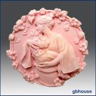 Silicone Soap Mold – Mother Hugs Child to her Heart