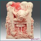 2D Silicone Soap Mold – – H is for Hen