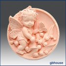 2D Silicone Soap Mold - Fairy Girl Lilybell