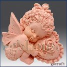 2D silicone Soap/Guest/polymer/clay/coldporcelain mold-Valentine Angel Girl set2