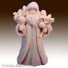 Santa w/robe carrying bag - 3D silicone Soap/polymer/clay/candle mold