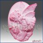 2D silicone Soap/Guest/polymer/clay/cold porcelain/candle mold-Mini Summer Fairy