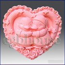 2D silicone Soap/polymer/clay/cold porcelain mold – Penguin Passion 2D silicone Soap/polymer/clay/cold porcelain mold – Penguin Passion