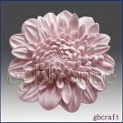 3D silicone Soap/polymer/clay/cold porcelain/candle mold- Chrysanthemum 14w01