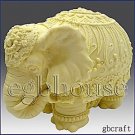 Festive Elephant - 3D Soap/Candle/polymer/clay/cold porcelain silicone mold