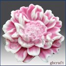3D Silicone Soap/plaster/clay/Candle Mold-Charming Peony(2 parts assembled mold) 3D Silicone Soap/plaster/clay/Candle Mold-Charming Peony(2 parts assembled mold)