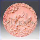 2D silicone Soap/polymer/clay/cold porcelain mold -  Three Birds on Bough