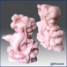 Mermaid Conchita - Detail of high relief sculpture - Soap/Plaster silicone mold Mermaid Conchita - Detail of high relief sculpture - Soap/Plaster silicone mold