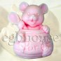 2D silicone Soap/polymer/clay/cold porcelain mold - Country Mouse in Honey Jar