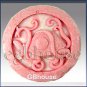 2D silicone Soap/polymer/clay/cold porcelain mold - Turtle - Feng Shui design