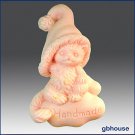 Cat in the Hat - Detail of high relief sculpture-Soap/Plaster/Clay silicone Mold