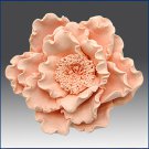 3D Silicone Soap Mold - Glorious Peony Flower | Realistic Floral Design for CP & MP Soap