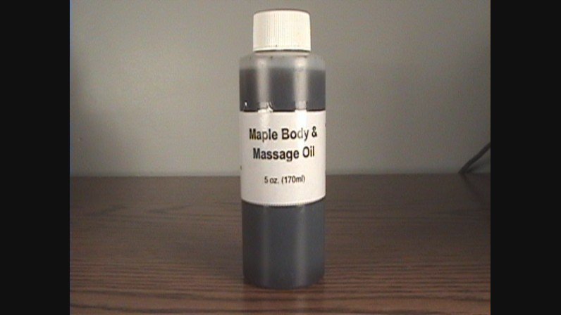 Maple Body And Massage Oil- 5 oz.