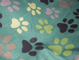 Camouflage Dog Bandana Medium Hand Made in The USA New