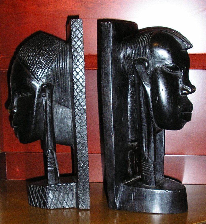 Antique African wood Carving sculptures Tribal folk art