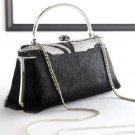 Isabella Adams evening bag ZEBRAS FOREVER CRYSTAL NEW