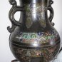 Antique Large Heavy Bronze CHAMPLEVE CLOISONNE 36.2 LBS