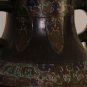 Antique Large Heavy Bronze CHAMPLEVE CLOISONNE 36.2 LBS