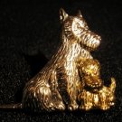 Vintage brooch Liz Claiborne Scottie Dog Terrier New