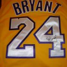 kobe bryant autographed jersey w/coa