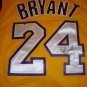 kobe bryant autographed jersey w/coa