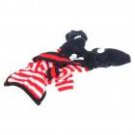 Handsome Sailor Suit Pet Dog Costume Apparel 4-Leg Holes - Random Color