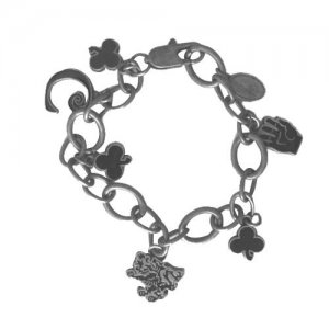 Twilight New Moon "Cullen Circle" Chunky Charm Bracelet